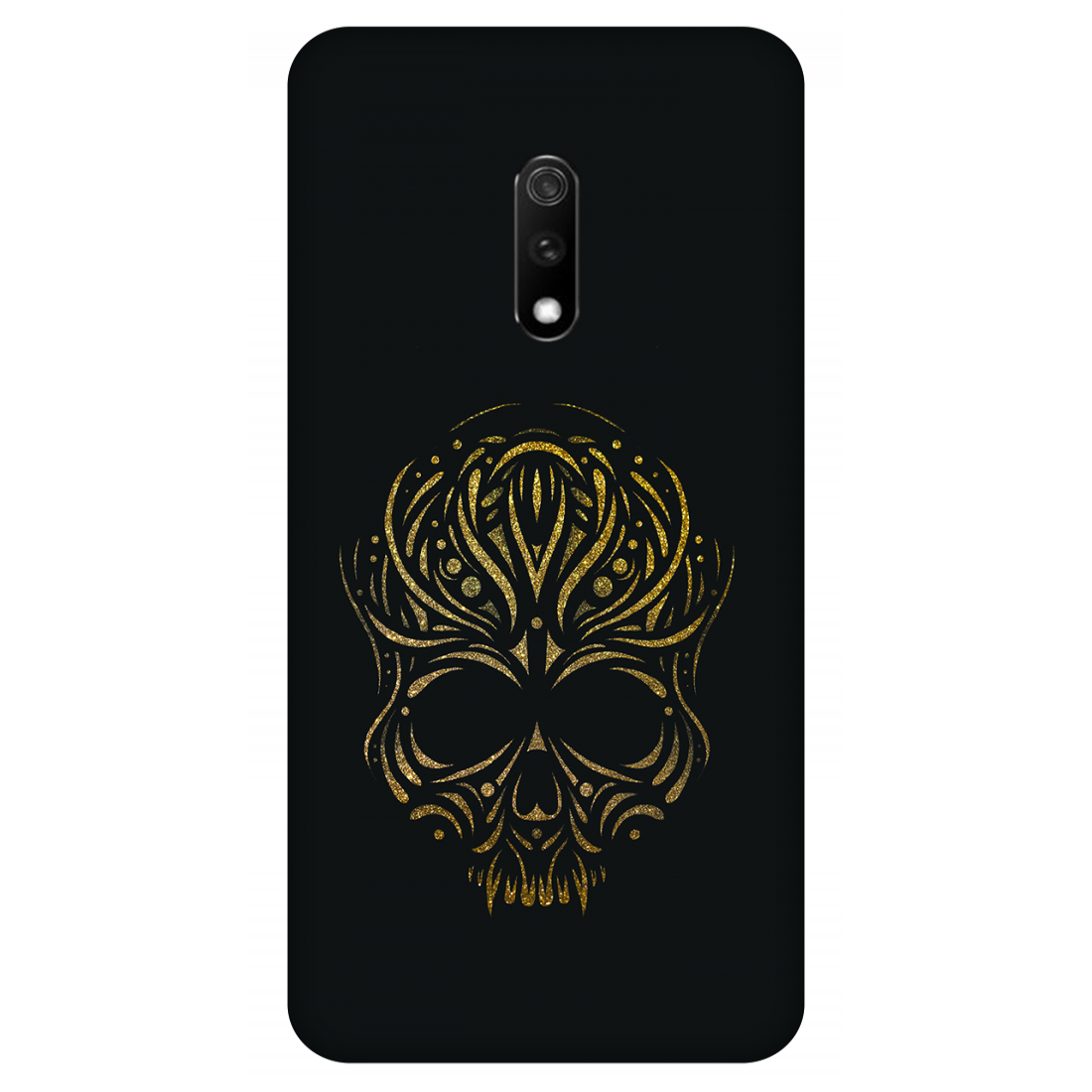 Golden Ornamental Skull Case Realme X