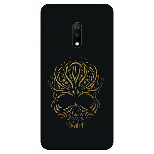 Golden Ornamental Skull Case Realme X