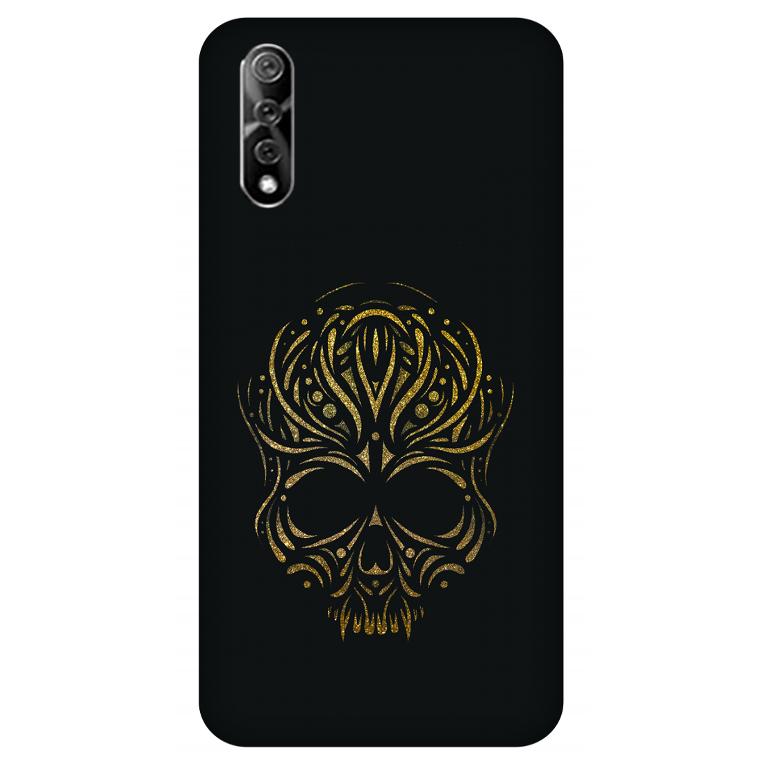 Golden Ornamental Skull Case Vivo S1