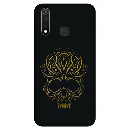 Golden Ornamental Skull Case Vivo U3