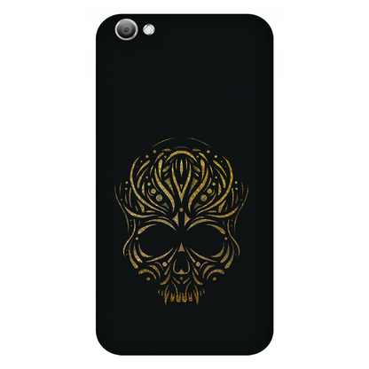 Golden Ornamental Skull Case Vivo V5s