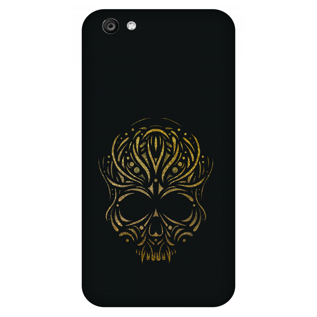 Golden Ornamental Skull Case Vivo X9s