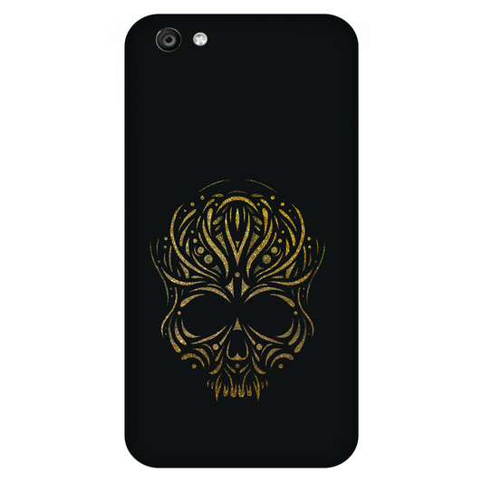 Golden Ornamental Skull Case Vivo X9s