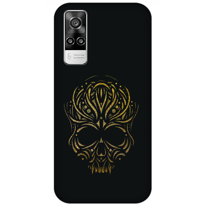 Golden Ornamental Skull Case vivo Y51a