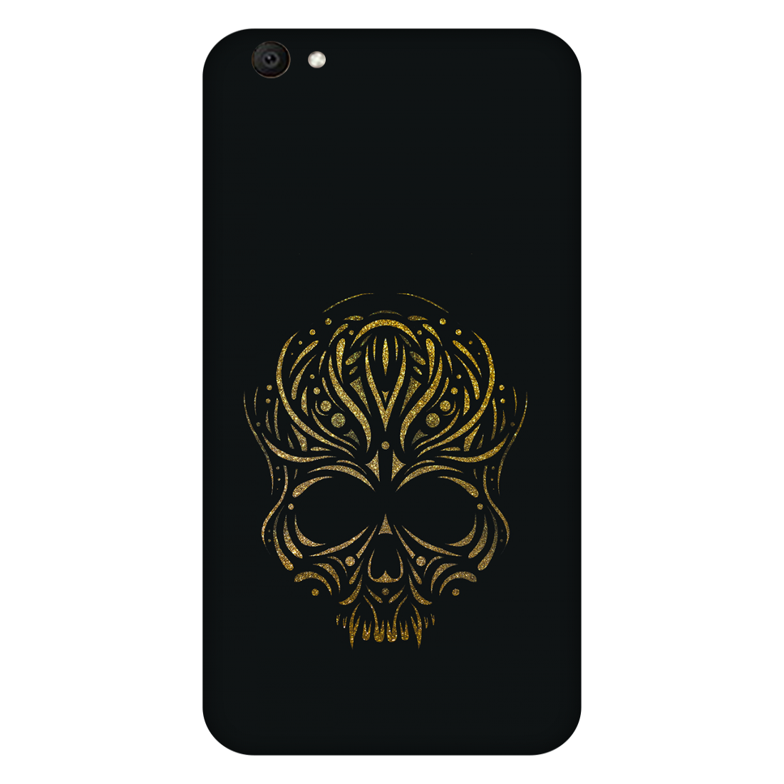 Golden Ornamental Skull Case Vivo Y67