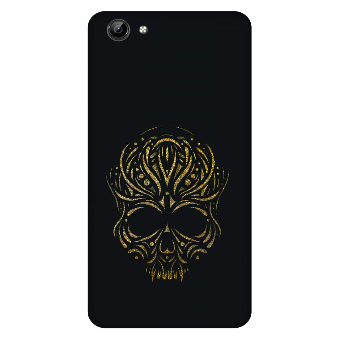 Golden Ornamental Skull Case Vivo Y71i