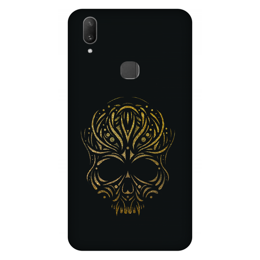 Golden Ornamental Skull Case Vivo Y85