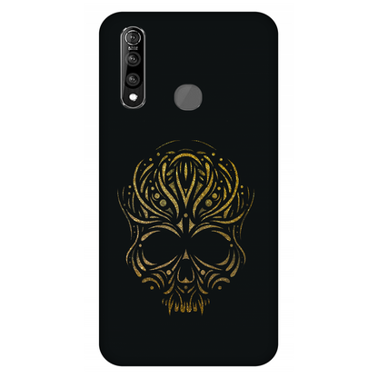 Golden Ornamental Skull Case Vivo Z5x