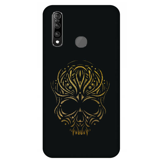 Golden Ornamental Skull Case Vivo Z5x