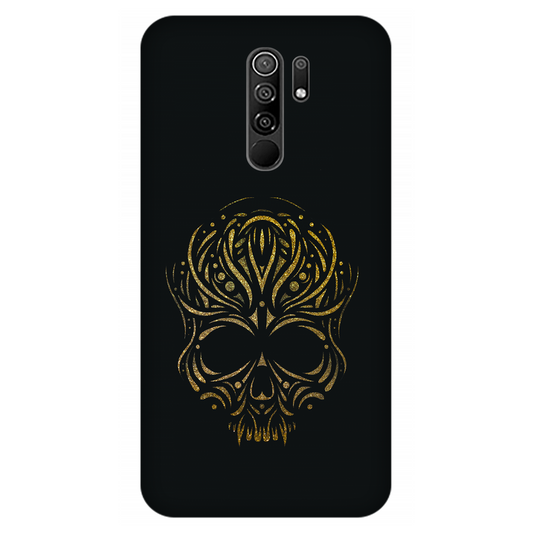 Golden Ornamental Skull Case Xiaomi Redmi 9 (2020)