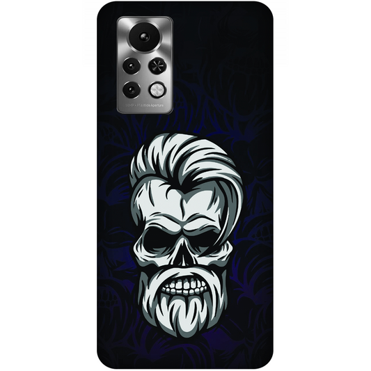 Gothic Skull Illustration Case Infinix Note 11s