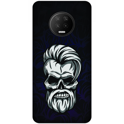 Gothic Skull Illustration Case Infinix Note 7