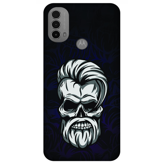 Gothic Skull Illustration Case Motorola E40