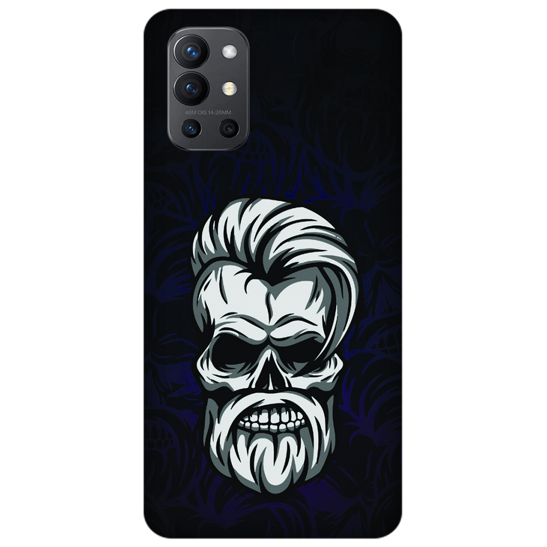 Gothic Skull Illustration Case OnePlus 9R