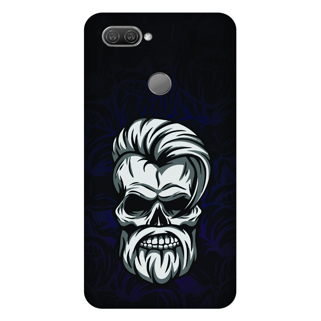 Gothic Skull Illustration Case Oppo A12 (2020)