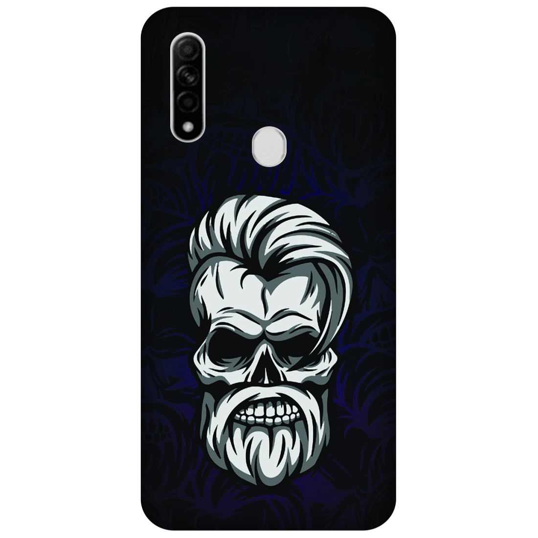 Gothic Skull Illustration Case Oppo A31 (2020)