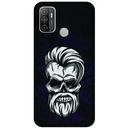 Gothic Skull Illustration Case Oppo A33 (2020)