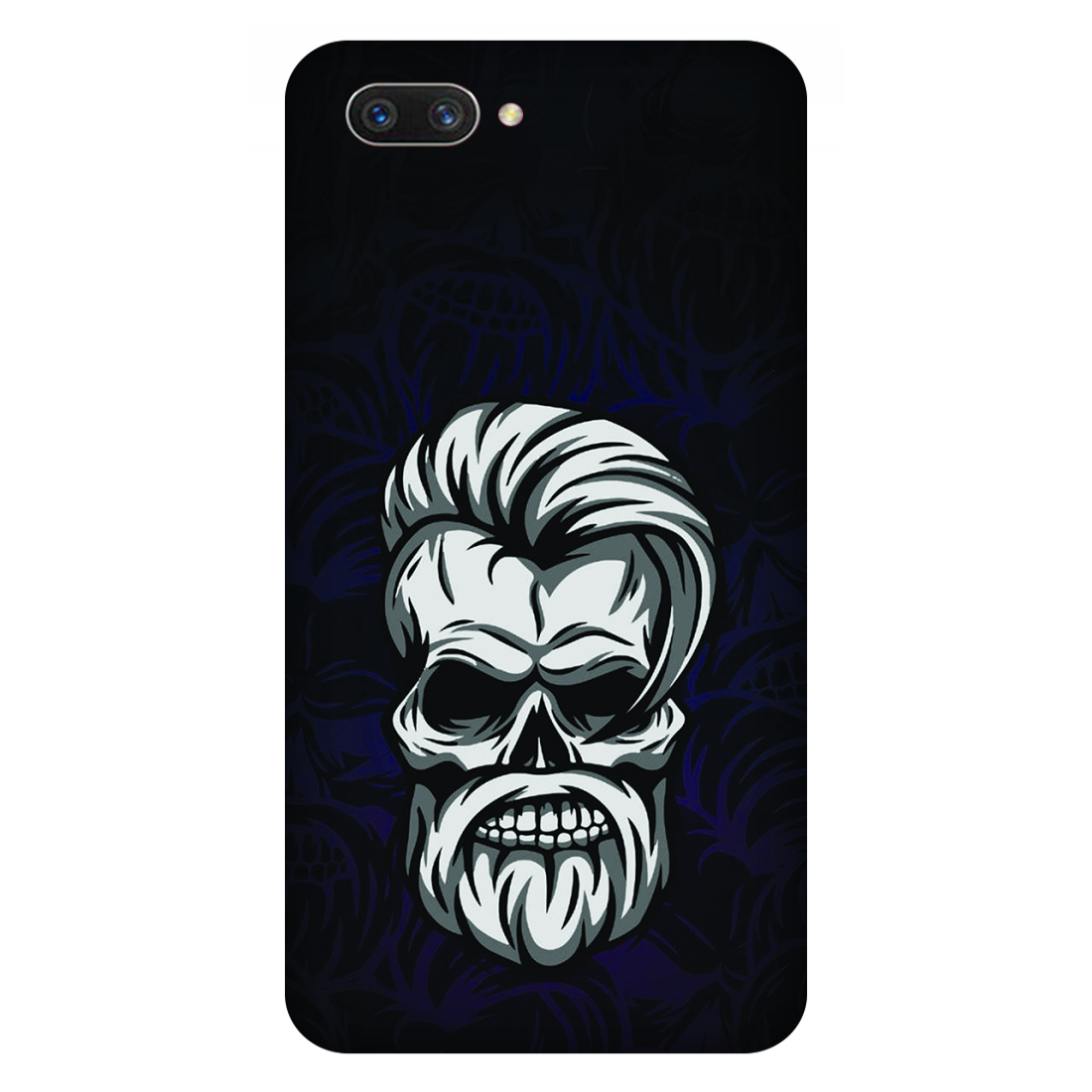 Gothic Skull Illustration Case Oppo A3s