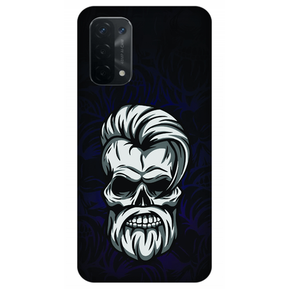 Gothic Skull Illustration Case Oppo A54 5G