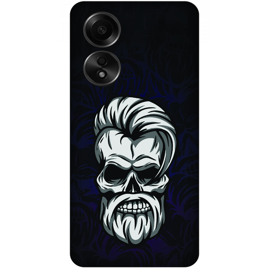 Gothic Skull Illustration Case Oppo A58 4G