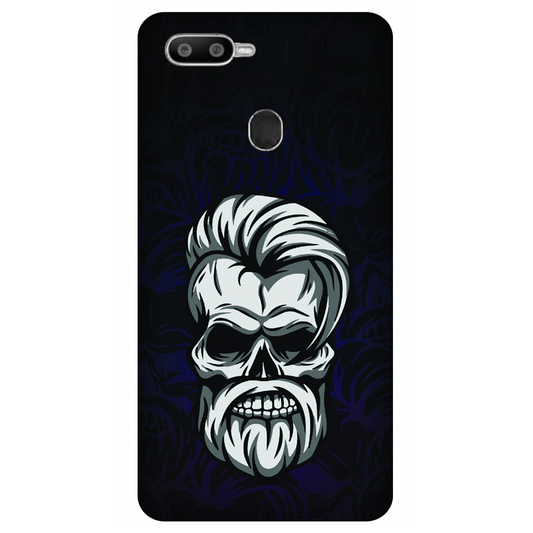 Gothic Skull Illustration Case Oppo F9