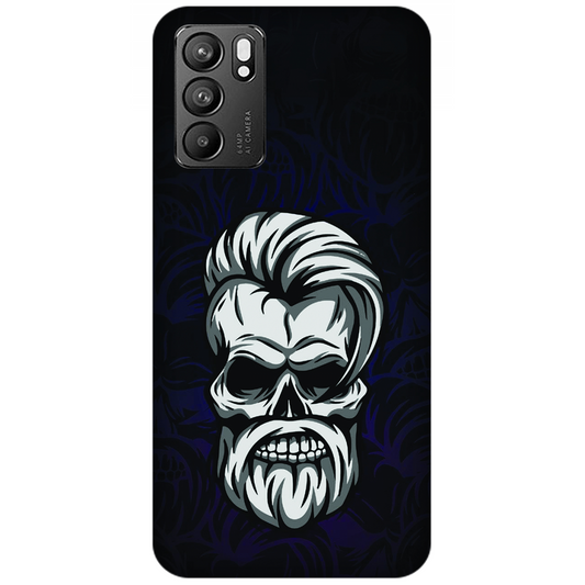 Gothic Skull Illustration Case Oppo Reno6 5G