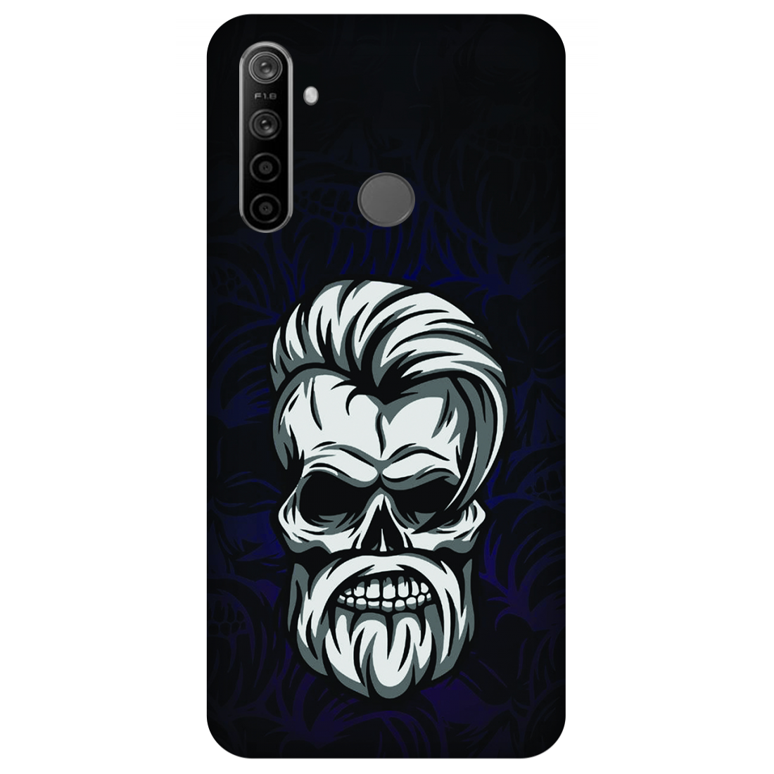 Gothic Skull Illustration Case Realme 5i (2020)