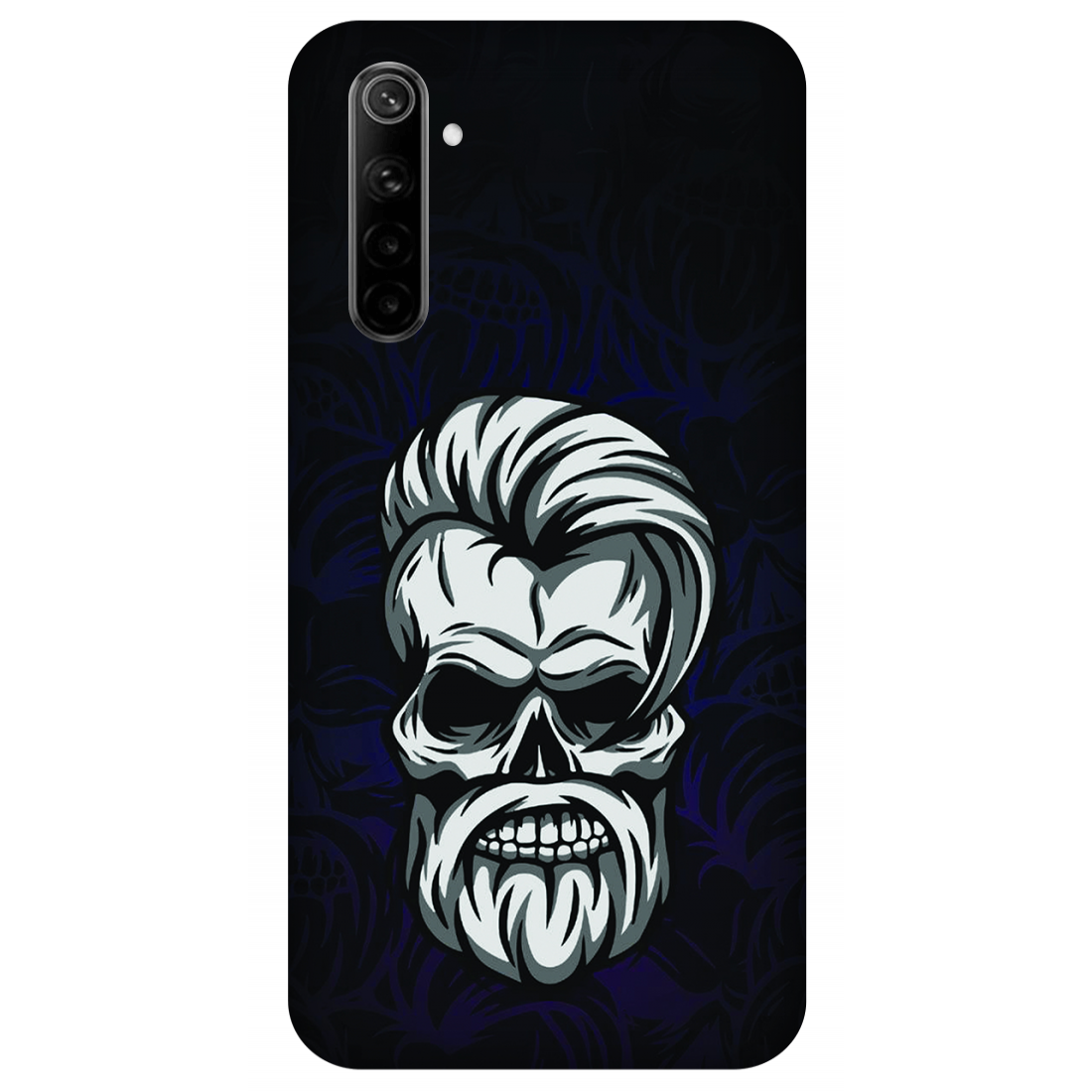 Gothic Skull Illustration Case Realme 6 (2020)