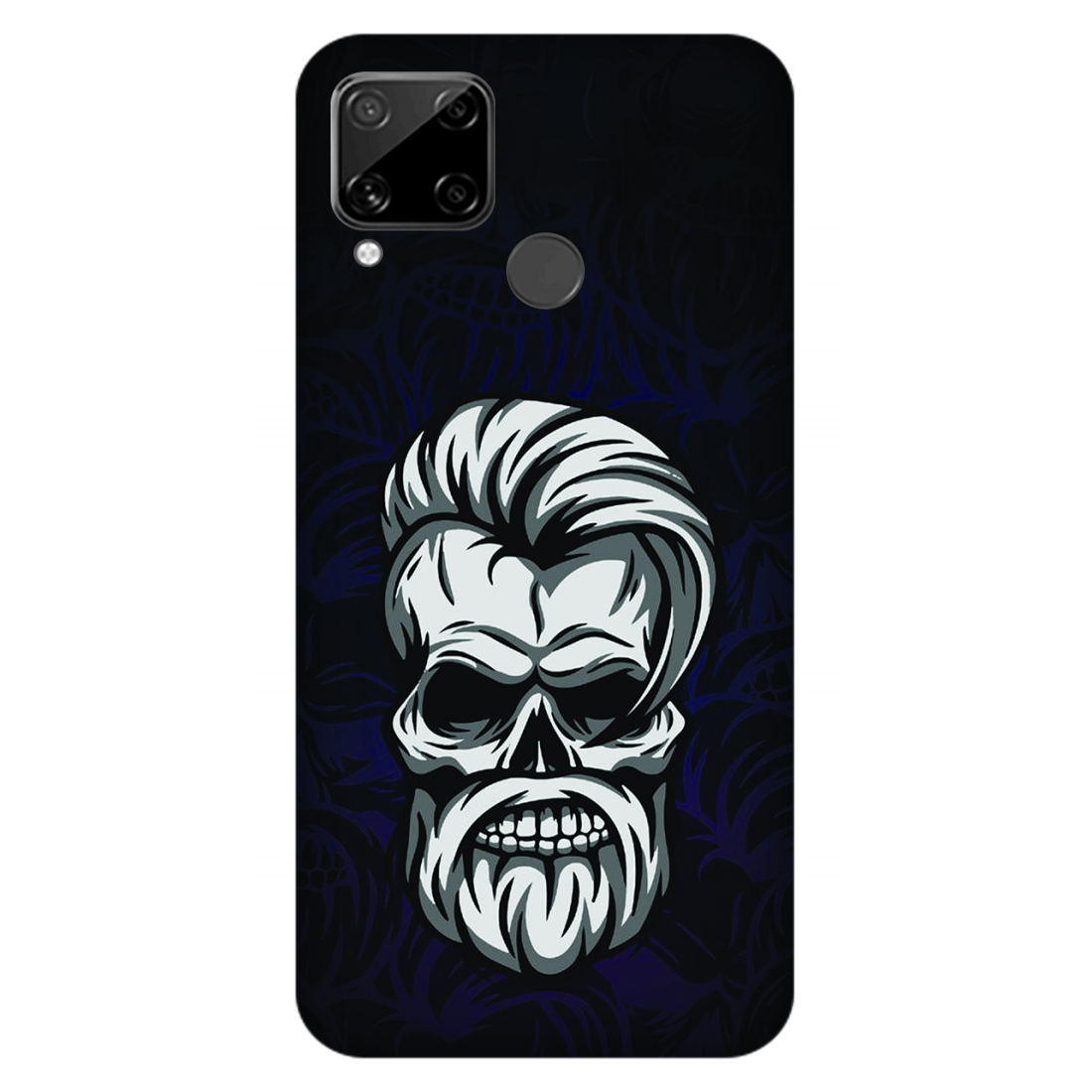 Gothic Skull Illustration Case Realme C15