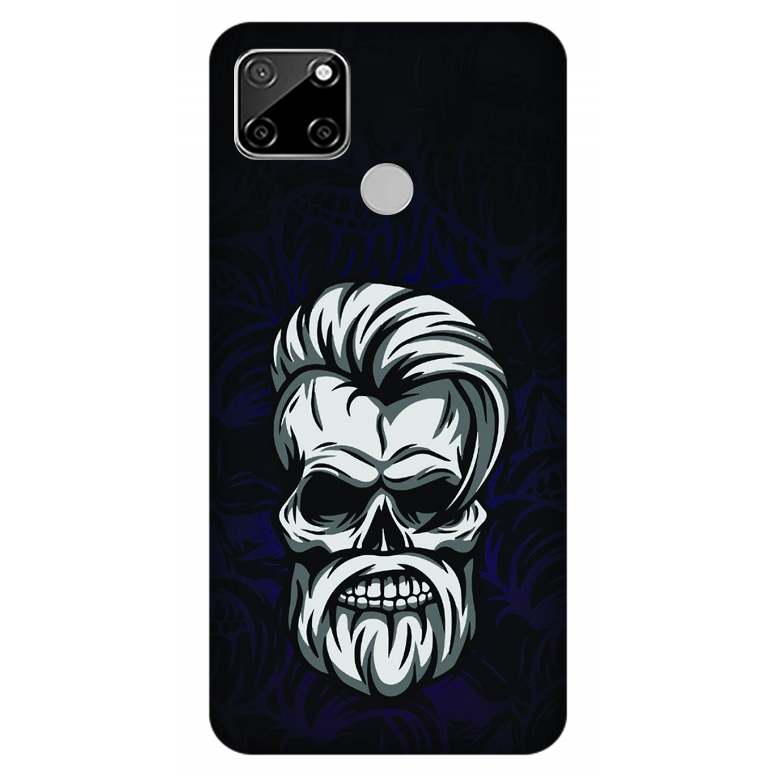 Gothic Skull Illustration Case Realme C25s