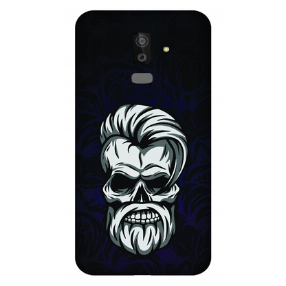 Gothic Skull Illustration Case Samsung Galaxy J8