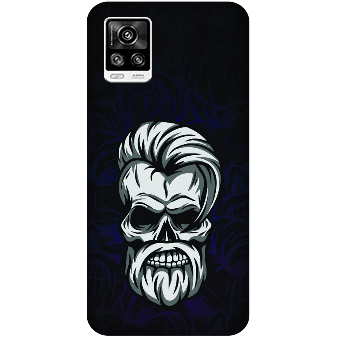 Gothic Skull Illustration Case Vivo V20