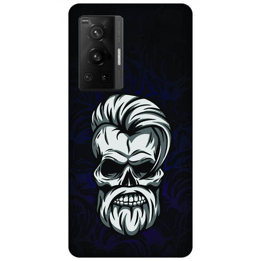 Gothic Skull Illustration Case Vivo X70 Pro