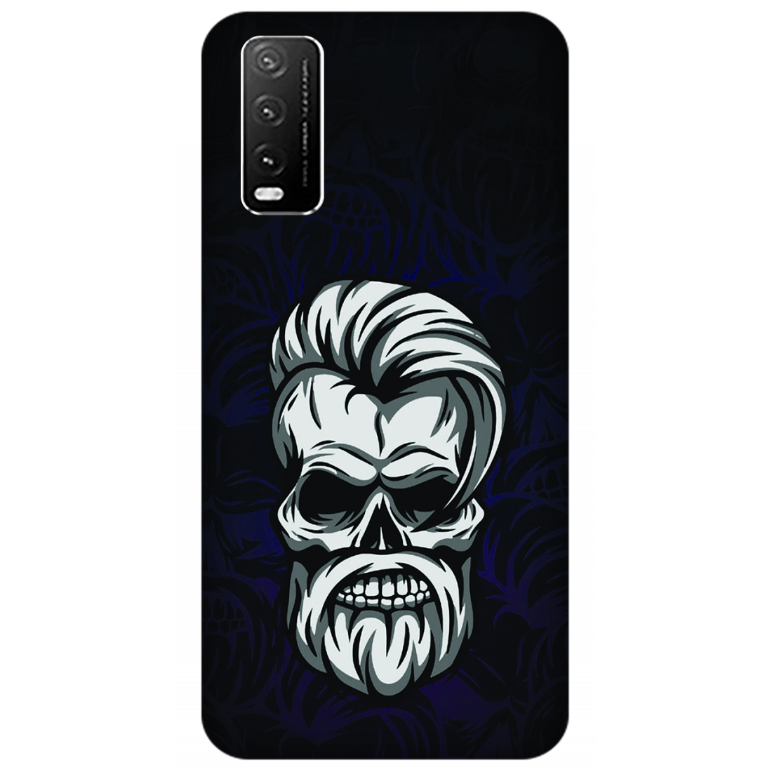 Gothic Skull Illustration Case Vivo Y20i