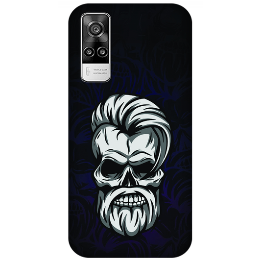 Gothic Skull Illustration Case vivo Y51 (2020)