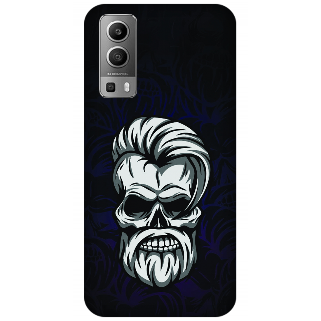 Gothic Skull Illustration Case Vivo Y72 5G