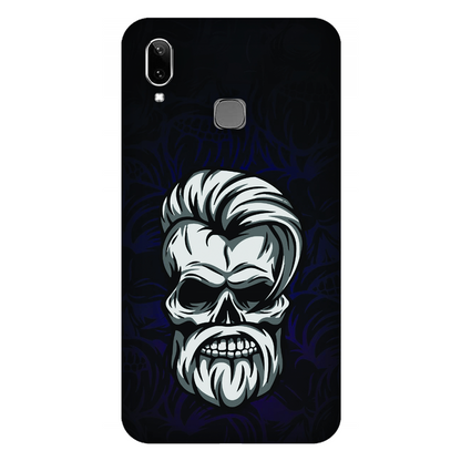 Gothic Skull Illustration Case Vivo Y91