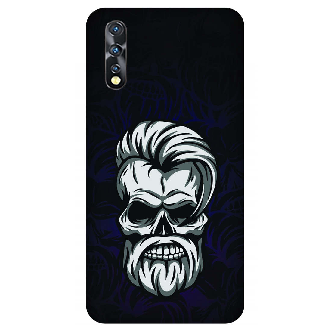 Gothic Skull Illustration Case Vivo Z5