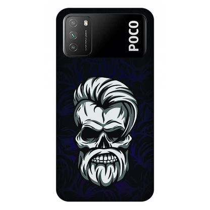 Gothic Skull Illustration Case Xiaomi Poco M3