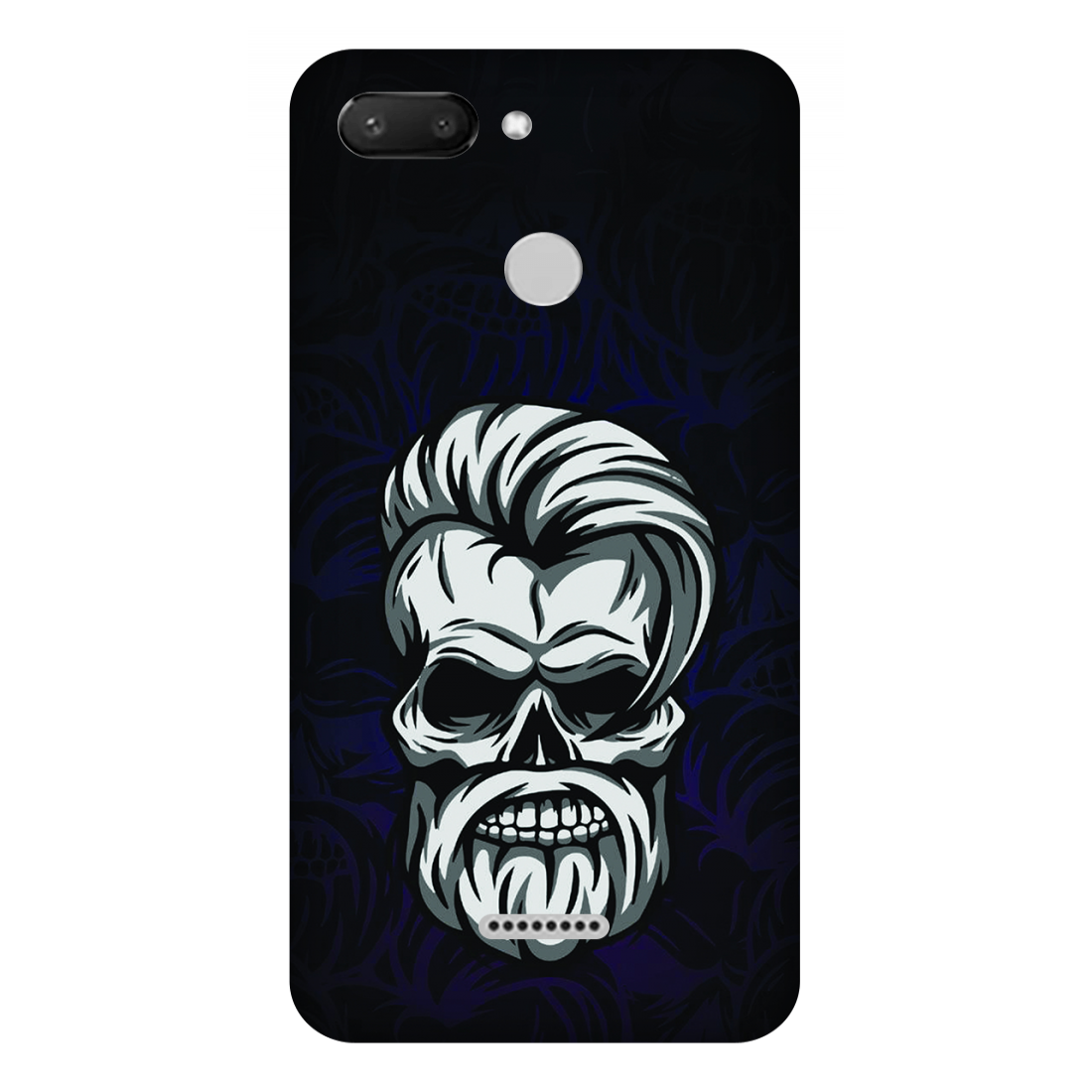 Gothic Skull Illustration Case Xiaomi Redmi 6