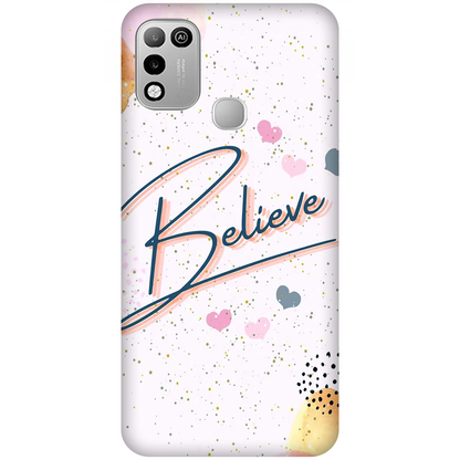 Inspirational Believe Case Infinix Hot 10 Play