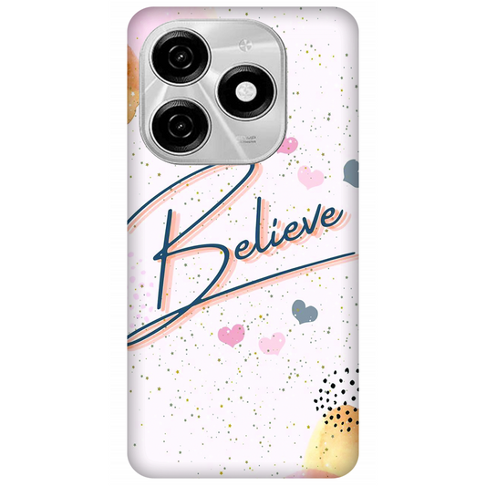 Inspirational Believe Case Infinix Hot 40I