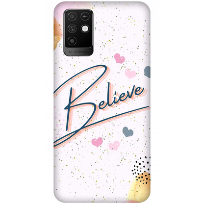 Inspirational Believe Case Infinix Note 10