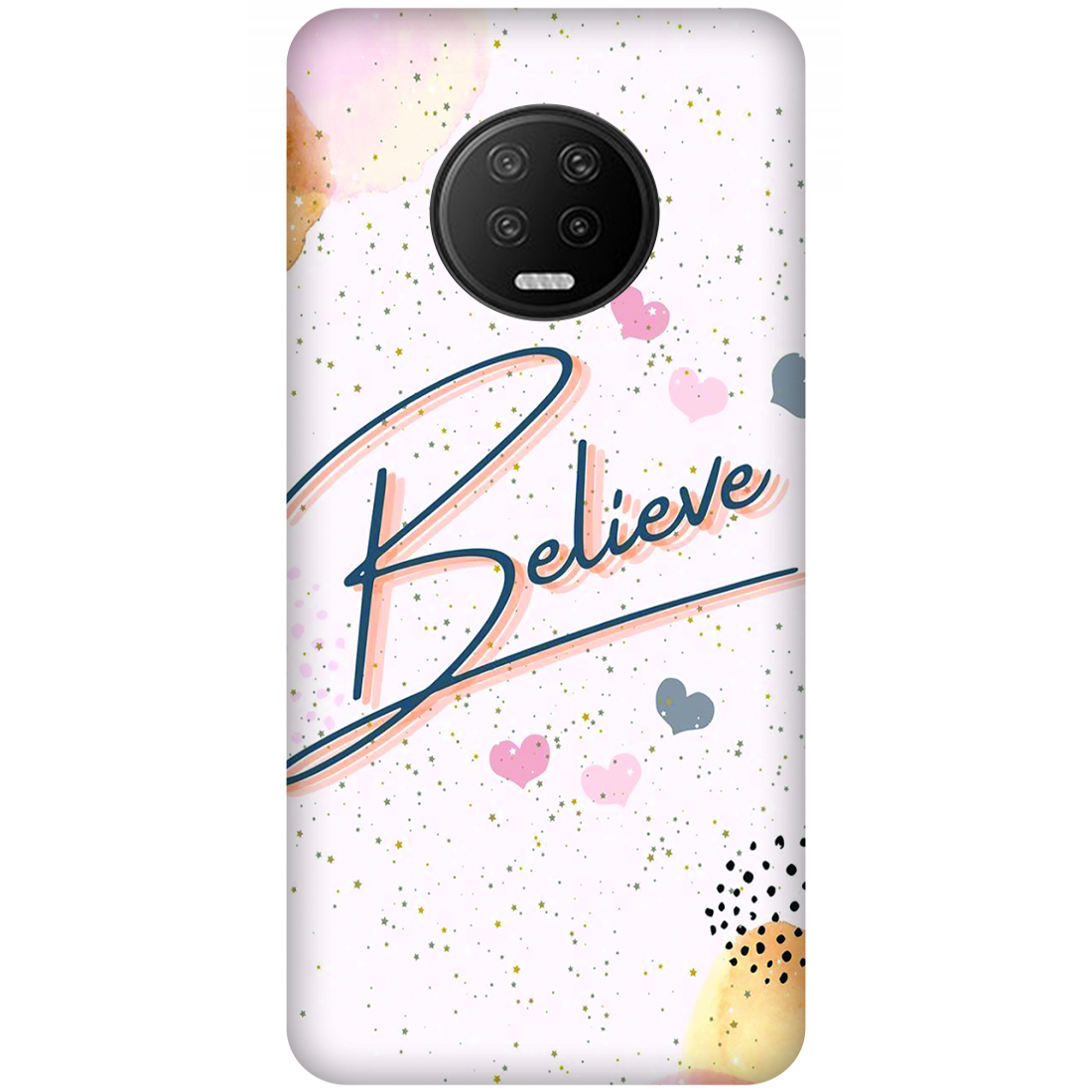 Inspirational Believe Case Infinix Note 7