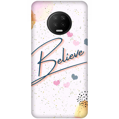 Inspirational Believe Case Infinix Note 7