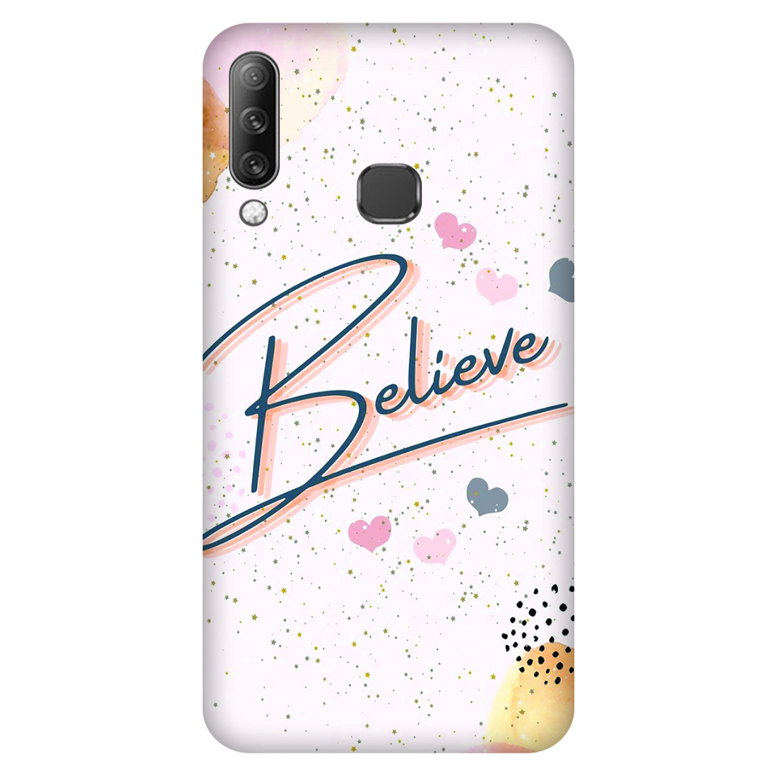 Inspirational Believe Case Infinix S4