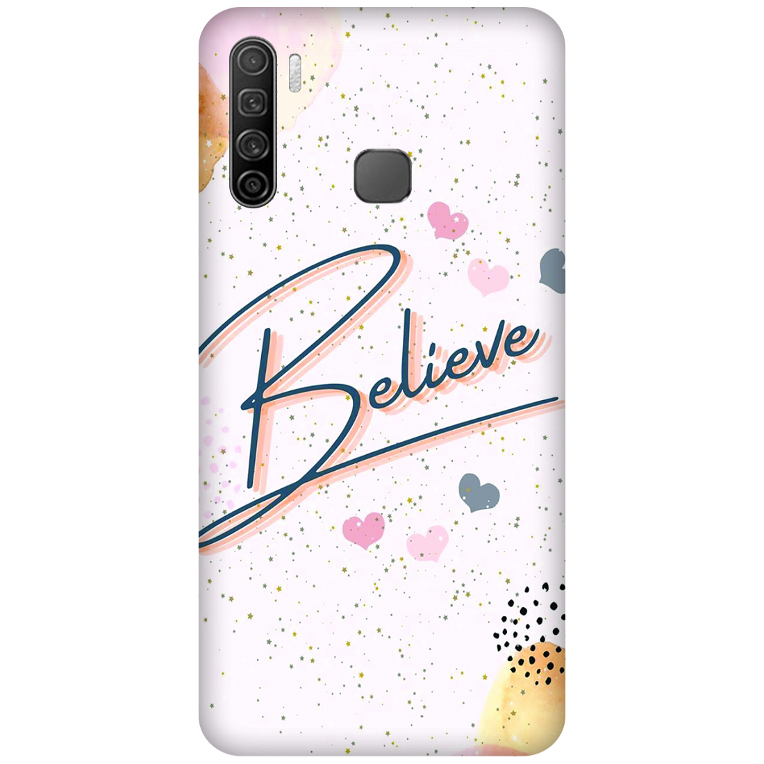 Inspirational Believe Case Infinix S5 Lite