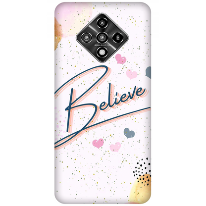 Inspirational Believe Case Infinix Zero 8i