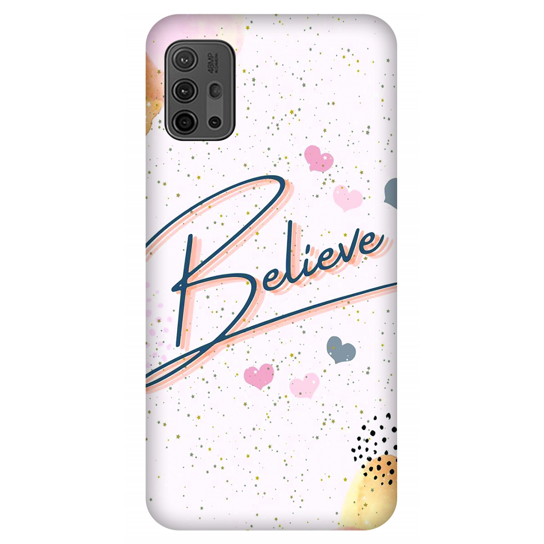 Inspirational Believe Case Motorola G10 Power