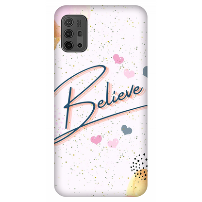 Inspirational Believe Case Motorola G10 Power